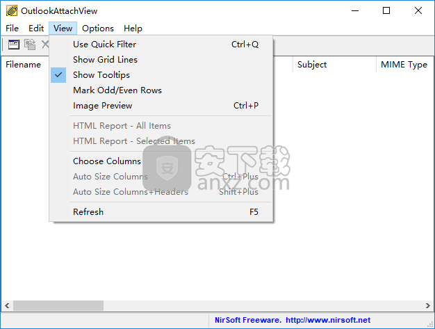 OutlookAttachView(Outlook附件查看工具)