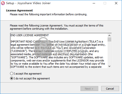 Joyoshare Video Joiner