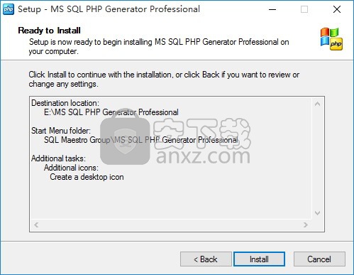 MS SQL PHP Generator(PHP脚本自动生成软件)