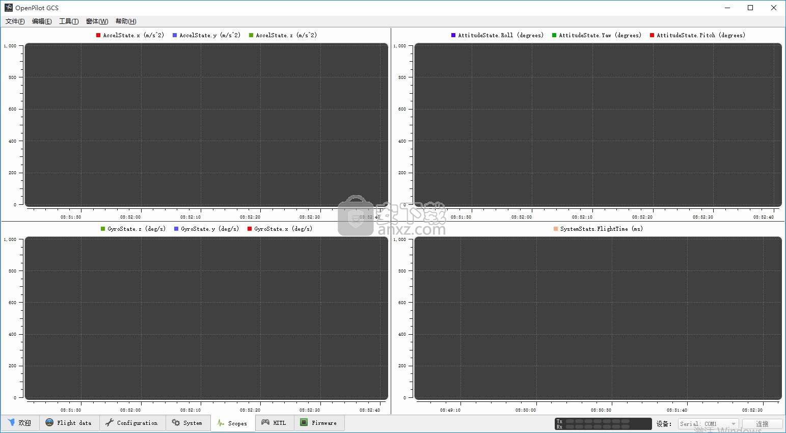 OpenPilot GCS(cc3d调参软件)