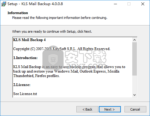 KLS Mail Backup(邮件备份软件)