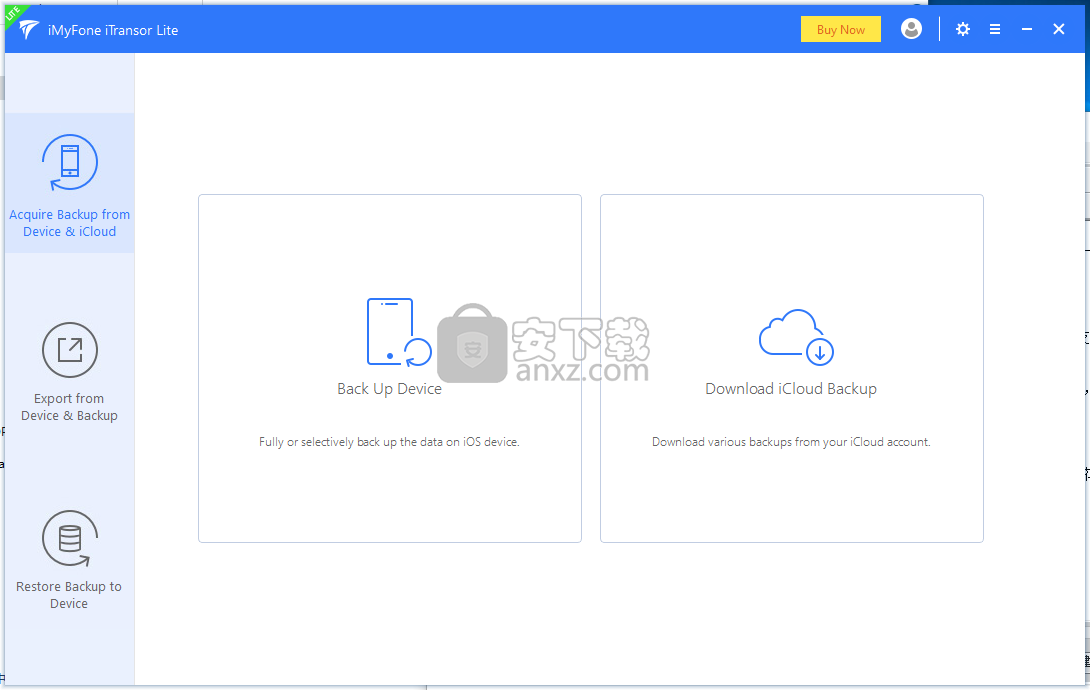iMyFone iTransor Lite(iOS数据备份)