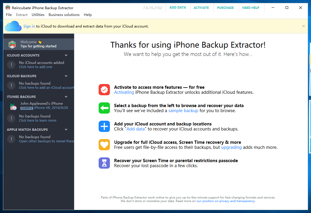 reincubate iphone backup extractor vs imazing