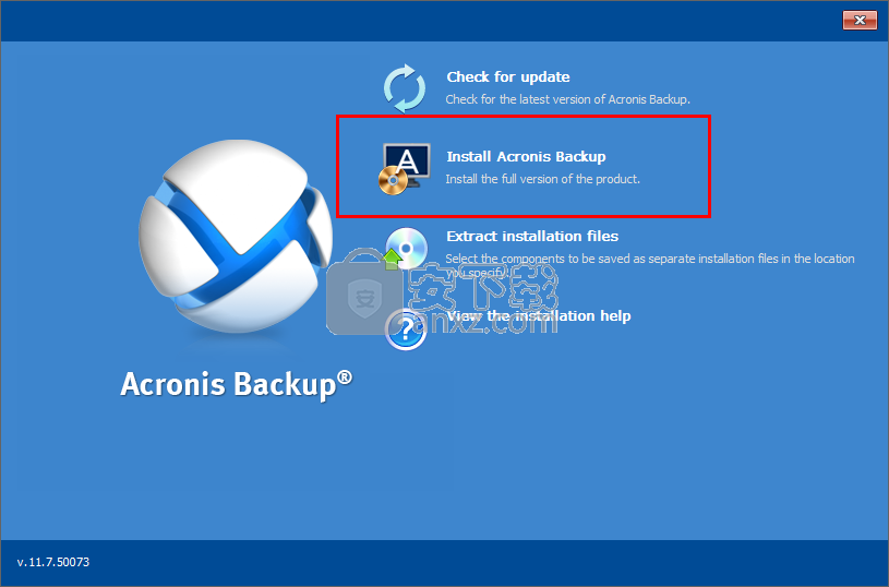 Acronis Backup Advanced下载(高级数据备份工具)