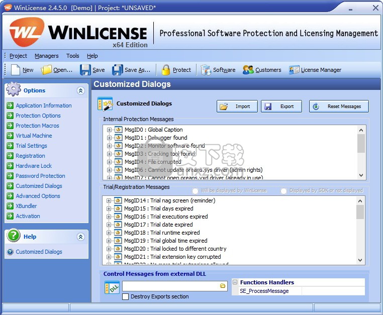 软件注册保护(winlicense)