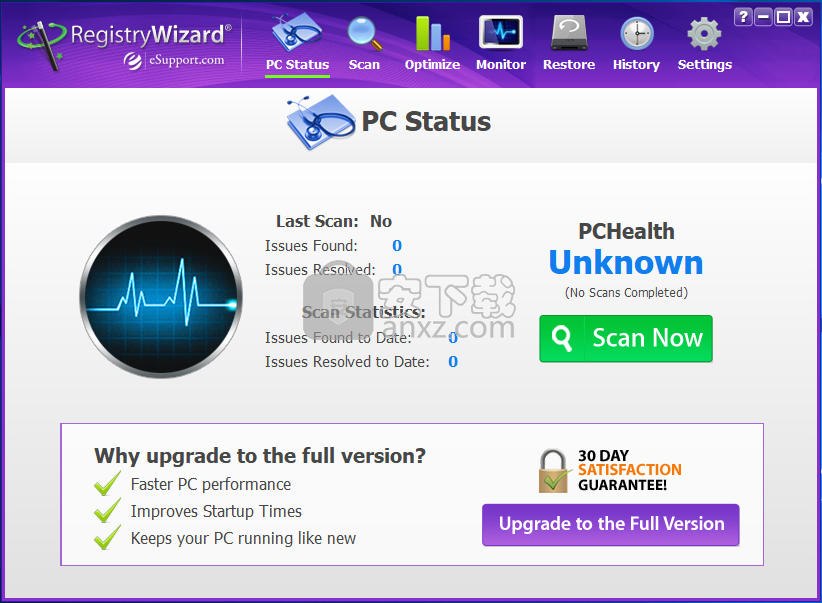 RegistryWizard(注册表错误修复工具)