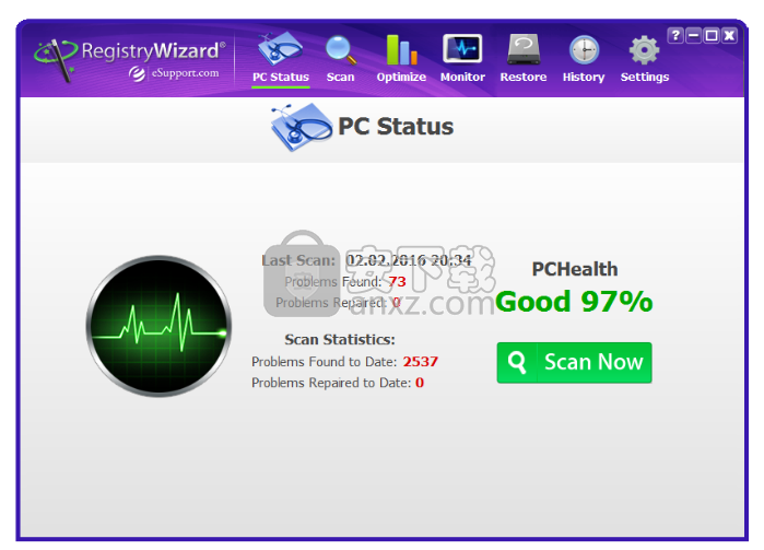 RegistryWizard(注册表错误修复工具)