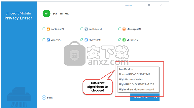 Jihosoft Mobile Privacy Eraser(手机隐私保护软件)