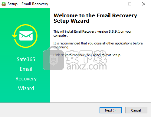 safe365 email recovery(电子邮件恢复软件)