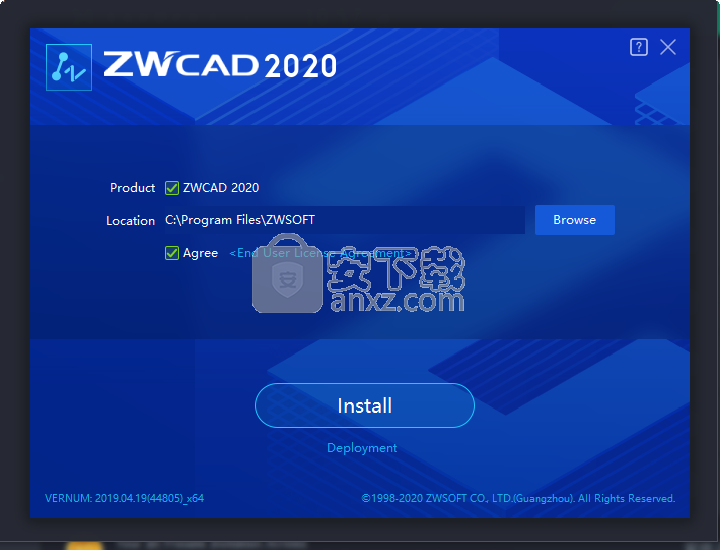 中望CAD2020