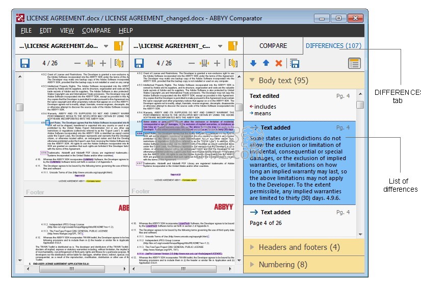 ABBYY Comparator 13