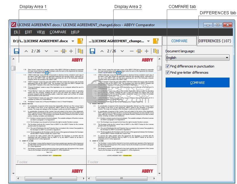 ABBYY Comparator 13