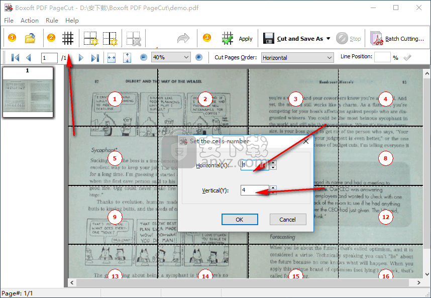 Boxoft PDF PageCut