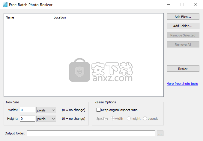 Free Batch Photo Resizer(图片尺寸修改器)