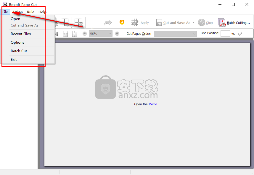 Boxoft PDF PageCut