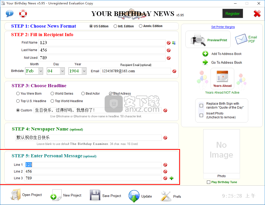 Your Birthday News
