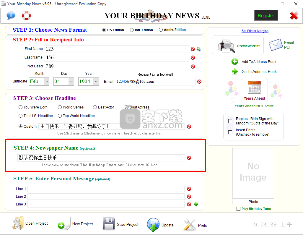 Your Birthday News