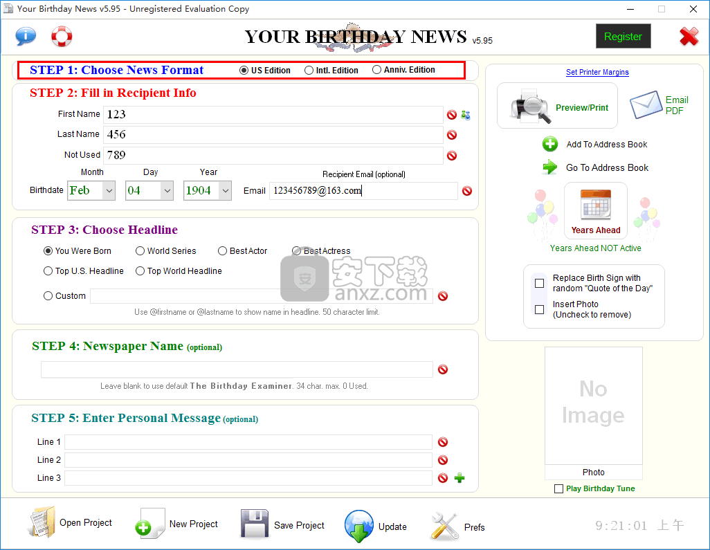 Your Birthday News
