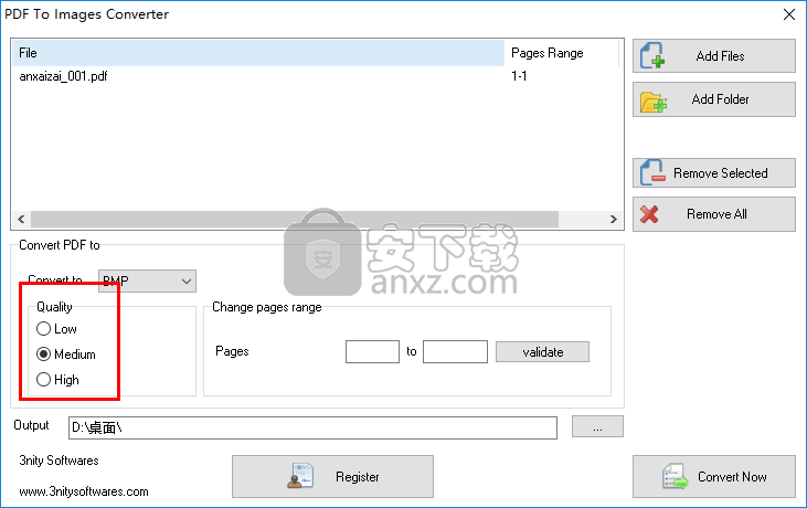 PDF to Images Converter(PDF转图片工具)