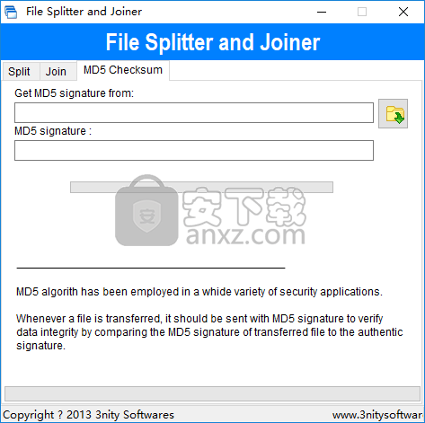 File Splitter and Joiner(文件分割合并工具)