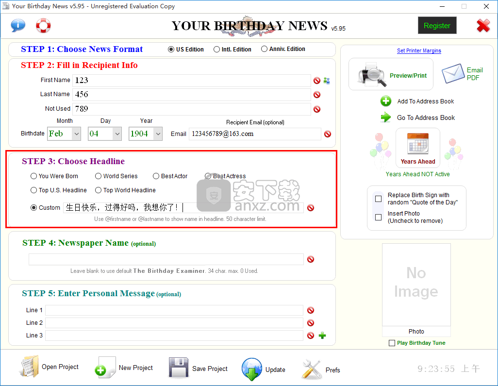 Your Birthday News