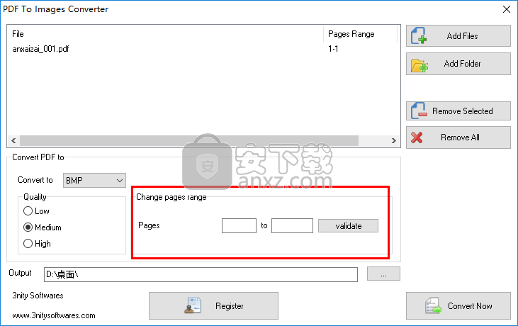 PDF to Images Converter(PDF转图片工具)