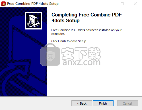 Free Combine PDF 4dots(PDF合并软件)