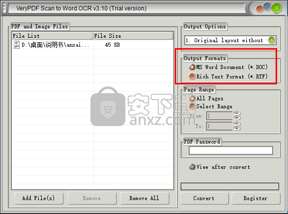 VeryPDF Scan to Word OCR Converter(OCR转换工具)