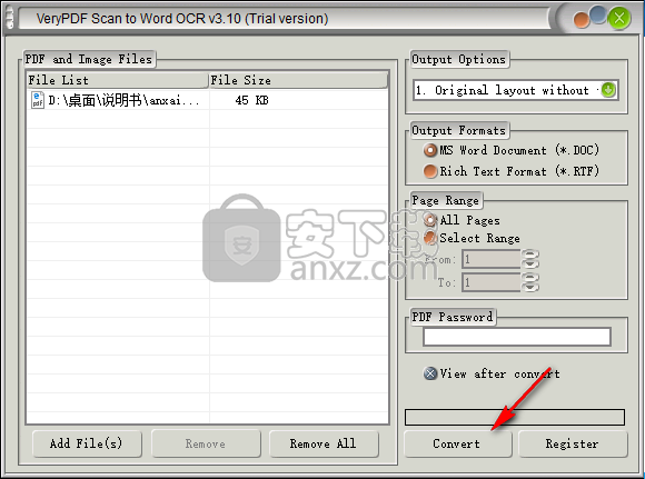 VeryPDF Scan to Word OCR Converter(OCR转换工具)