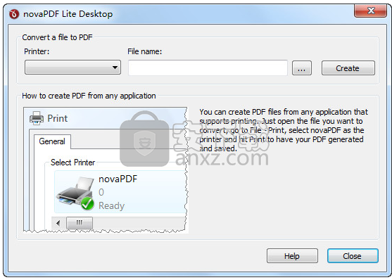 novaPDF Lite(PDF打印制作软件)