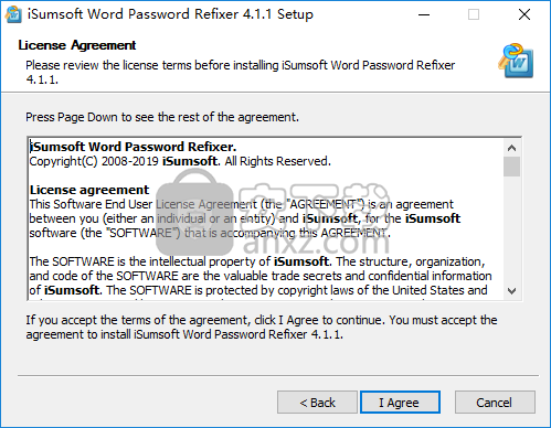 iSumsoft Word Password Refixer(Word密码恢复工具)