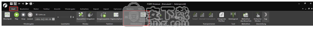 Forte Notation FORTE 11