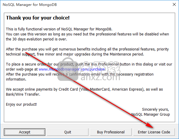 NoSQL Manager for MongoDB Pro