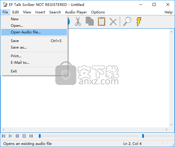 EF Talk Scriber(文本编辑器)