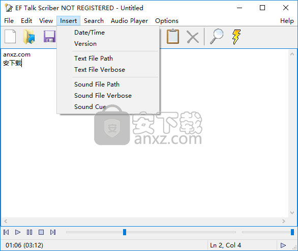 EF Talk Scriber(文本编辑器)