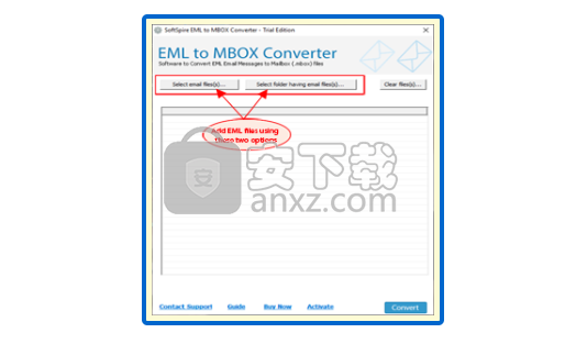 SoftSpire EML to MBOX Converter(EML转MBOX工具)