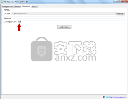 PDF Password Remover Free(PDF文件密码删除工具)