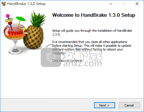 免费视频转换器(handbrake)