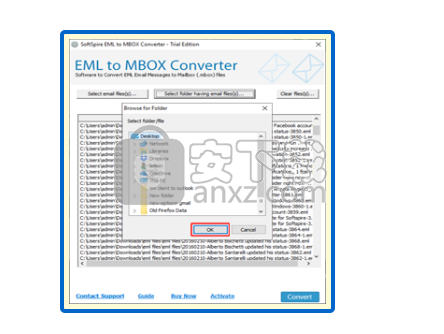 SoftSpire EML to MBOX Converter(EML转MBOX工具)