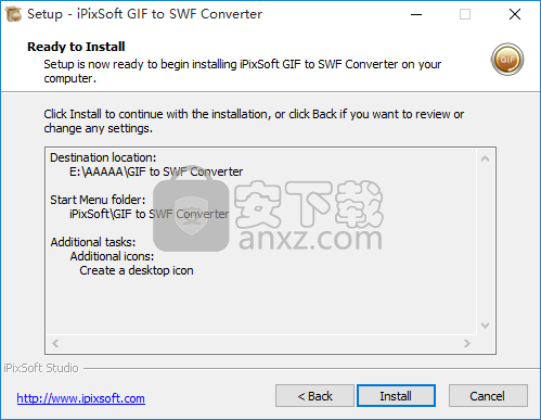 iPixSoft GIF to SWF Converter(GIFl转SWF工具)