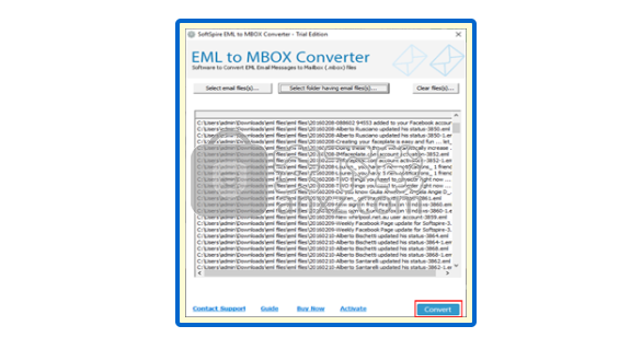 SoftSpire EML to MBOX Converter(EML转MBOX工具)