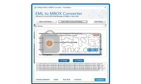 SoftSpire EML to MBOX Converter(EML转MBOX工具)