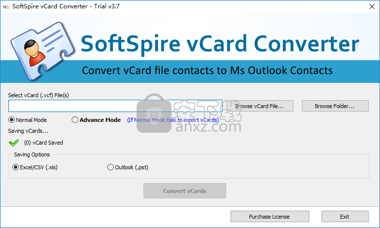 SoftSpire vCard Converter(vCard格式转换器)