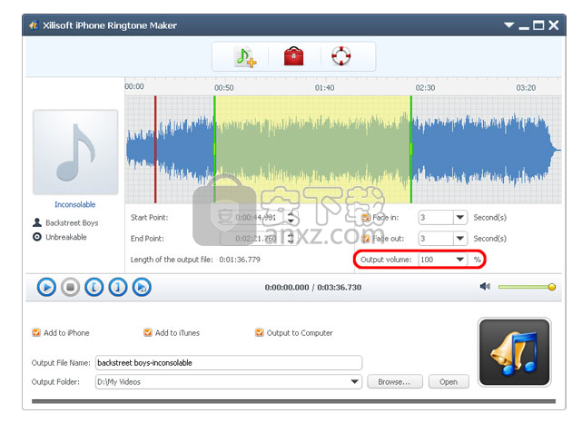 xilisoft iphone ringtone maker(iphone铃声制作工具)