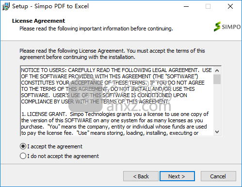 Simpo PDF to Excel(PDF转Excel转换器)