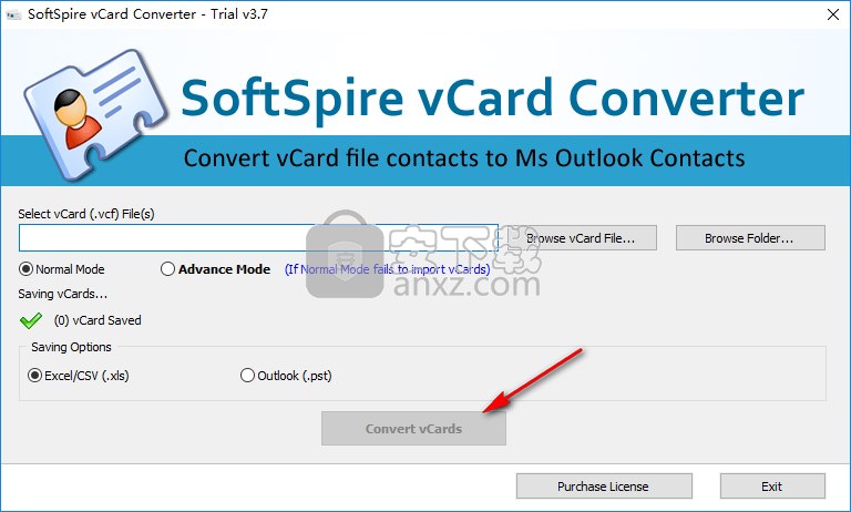 SoftSpire vCard Converter(vCard格式转换器)