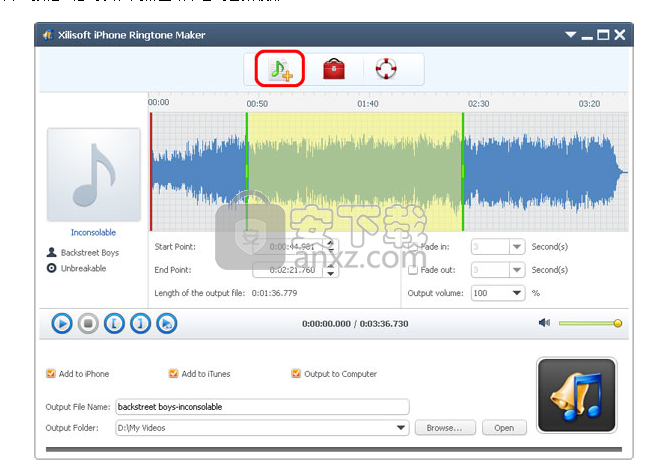 xilisoft iphone ringtone maker(iphone铃声制作工具)