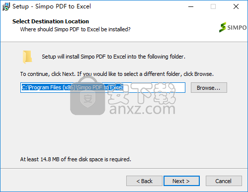 Simpo PDF to Excel(PDF转Excel转换器)