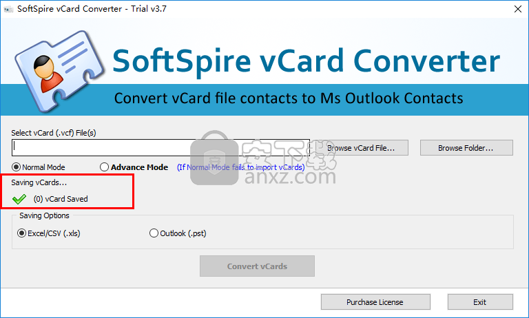 SoftSpire vCard Converter(vCard格式转换器)