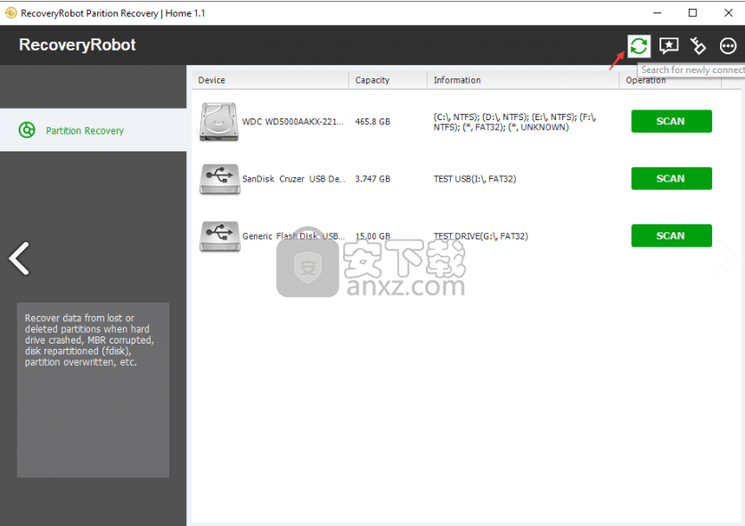 RecoveryRobot Partition Recovery(数据文件恢复工具)